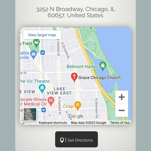 Full details of the funeral service, including Google Maps and Directions