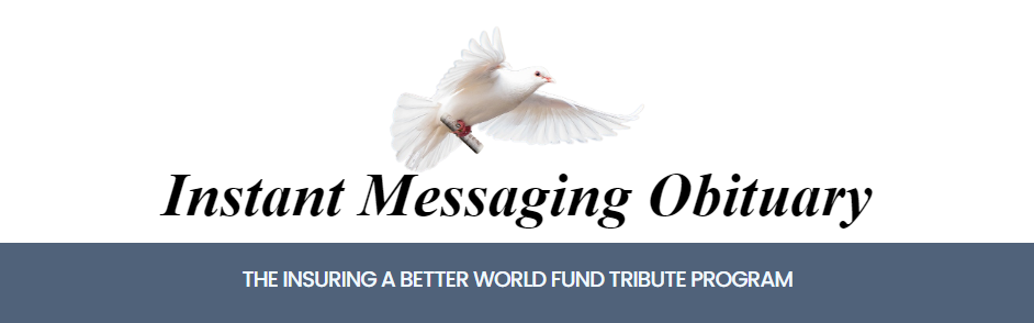 Commemorative Funeral Notice